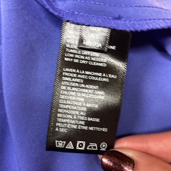 URBAN OUTFITTERS purple lilac wraparound skirt - Picture 6 of 6